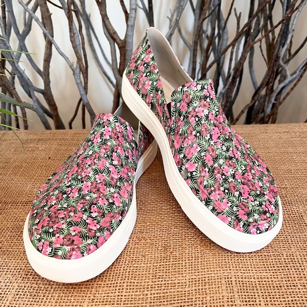Crocs Citilane Roka Floral Slip-On Shoes Size 10